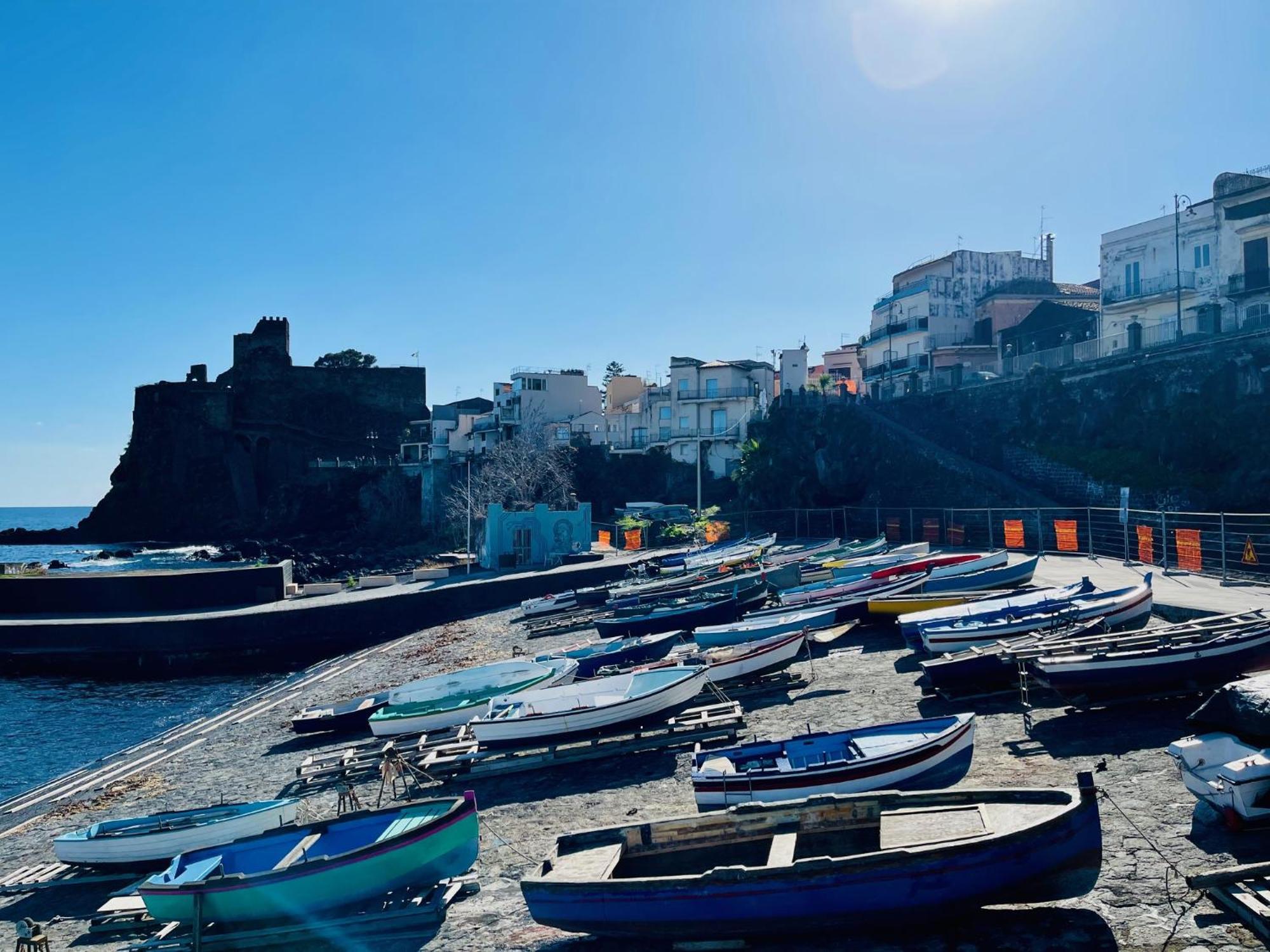 La Finestra Sul Mare Villa Aci Castello Exterior foto